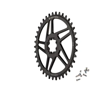 Wolf Tooth Drop-Stop B Chainring 9-12-speed - Sram / Quarq Direct Mount 6mm Offset 38 Teeth