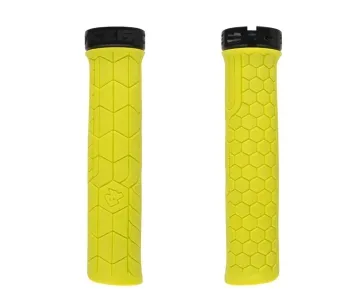 Race Face Getta Grip Lock-On Handlebar Grips 33 mm Colour: black/yellow