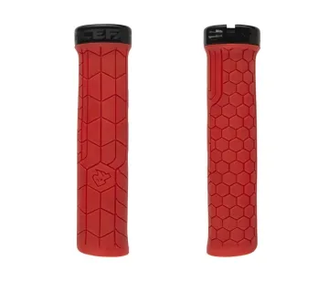 Race Face Getta Grip Lock-On Handlebar Grips 33 mm Colour: black/red