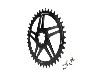 Wolf Tooth Drop-Stop B Chainring 9-12-speed - Sram / Quarq Direct Mount 6mm Offset 40 teeth