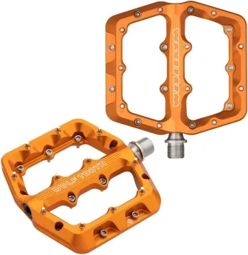 Wolf Tooth Waveform Platform Pedals Small Orange