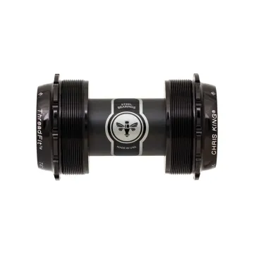 Chris King ThreadFit T47 24X bottom bracket, black