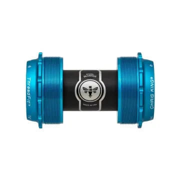 Chris King Ceramic ThreadFit T47 24X bottom bracket, matt turquoise