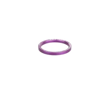 Wolf Tooth Precision Headset Spacer – 1 1/8 inch, 3 mm, aluminium, purple