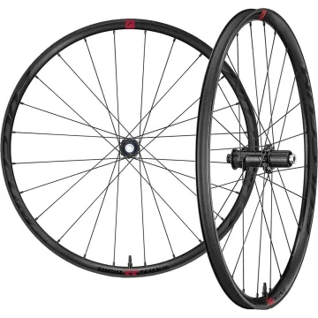 Fulcrum Rapid Red 5 Gravel Wheel Set 27.5 inches | C23 Disc Centerlock Rotor HG11