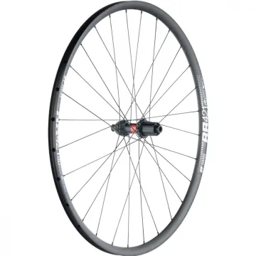 28-inch road/gravel rear wheel: DT Swiss 240 EXP straight-pull hub + DT Swiss RR 421 rim | built by TNC