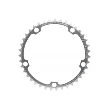TA Specialite Vento Chainring 10+9 x 2-speed Campagnolo 135 Lk silver inner 40 teeth