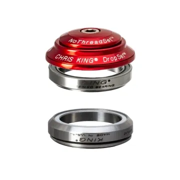 Chris King DropSet 4 Headset 1 1/8 inch red | red IS42/28.6 - IS42/30