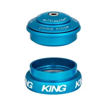 Chris King InSet i8 Headset Mixed Tapered 1 1/8 - 1 1/4 inch matt turquoise | matte turquoise ZS44/28.6 - EC44/33