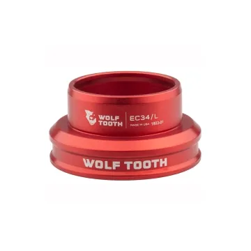 Wolf Tooth Premium Bottom Cup 1 1/8 inch | EC34/30 red