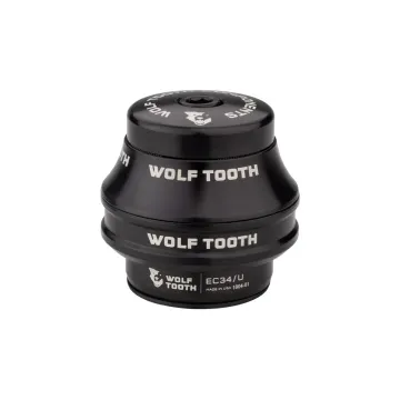 Wolf Tooth Premium Headset Upper Cup 1 1/8 inch | EC34 / 28.6 mm Height 25 mm Black