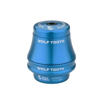 Wolf Tooth Premium Headset Upper Cup 1 1/8 inch | EC34 / 28.6 mm Height 35 mm Blue