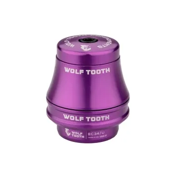 Wolf Tooth Premium Headset Upper Cup 1 1/8 inch | EC34 / 28.6 mm Height 35 mm Purple