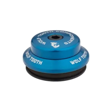 Wolf Tooth Performance Headset Upper Cup 1 1/8 inch | IS41 / 28.6 mm Height 8 mm Blue