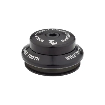 Wolf Tooth Premium Headset Upper Cup 1 1/8 inch | IS41 / 28.6 mm Height 8 mm Black