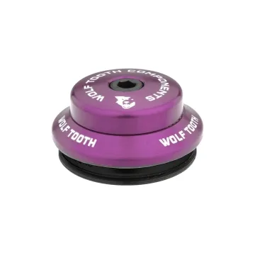 Wolf Tooth Premium Headset Upper Cup 1 1/8 inch | IS41 / 28.6 mm Height 8 mm Purple