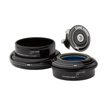 Cane Creek 110 Headset Tapered 1 1/8 - 1.5 inches | ZS44/28.6 - EC49/40 Cap 8mm black
