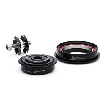 Cane Creek Hellbender 70 Slam Headset Tapered 1 1/8 - 1.5 inches | ZS44/28.6 - ZS56/40 Cap 6mm black