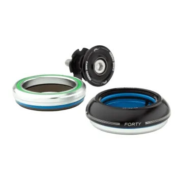 Cane Creek Forty Headset 1 1/8 inch | IS42/28.6 - IS42/30 Cap 9mm black