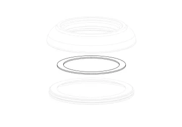 Cane Creek Headset Spare Part | Shim Washer IS/28.6 mm 0.125 mm