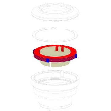 Cane Creek Visco/Viscoset Headset Spare Part | MID Tune Damping Unit