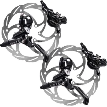 Disc Set Formula Cura X Disc Brakes Black + Monolitic Discs 6-Hole