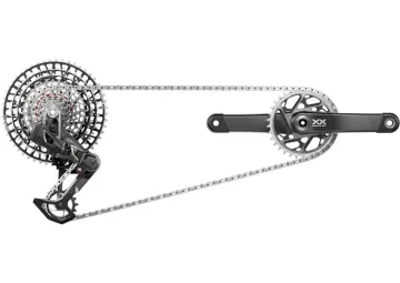 Sram XX SL Eagle AXS 12-speed groupset + 170 mm crankset, 34 teeth