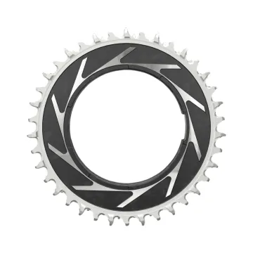Sram XX SL Eagle Powermeter T-Type Chainring Thread Mount Offset 3mm Black-Silver 38 Teeth