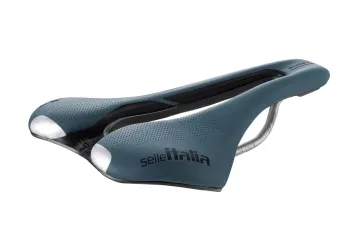 Selle Italia SLR Boost Gravel Saddle Ti316 Superflow L3 blue