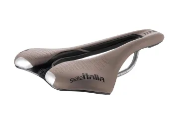 Selle Italia SLR Boost Gravel Saddle TI316 Superflow L3 brown