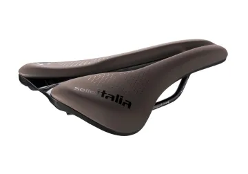 Selle Italia Novus Boost Saddle EVO Gravel Saddle TM Superflow L3 brown
