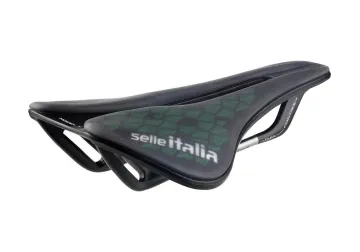 Selle Italia Model X Leaf Superflow Fec-Alloy Superflow Saddle L3 Width 145mm Frame Steel black-green