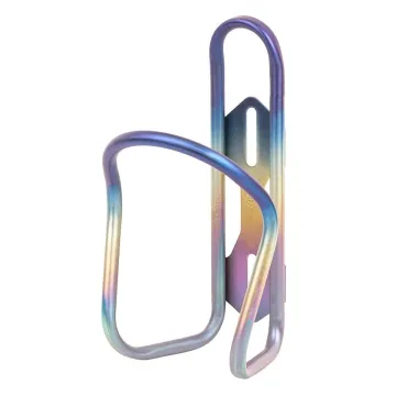 SILCA Rainbow Titanium Bottle Cage – Colour-anodised titanium