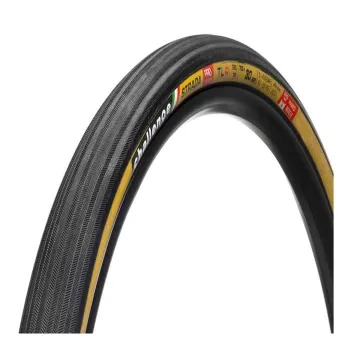 Challenge Strada Pro TLR tyre 300 TPI handmade tubeless-ready 27x622 black-brown
