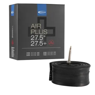 Schwalbe Air Plus Inner Tube SV21 AP MTB 27 inches x 2.0 to 2.4 Schlauvand valve 40 mm – Remaining stock