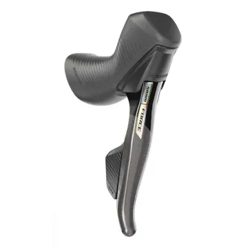 Sram Force eTap AXS Disc D2 shift-brake lever with cable on the right
