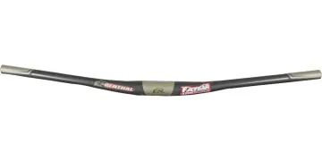 Renthal V2 Fatbar 35 Lite Carbon Riser, 10mm rise, width 760mm, carbon-gold – limited stock