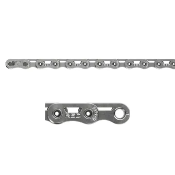 SRAM PC RED AXS E1 Flattop 12/13-speed HollowPin chain, silver, 114 links, incl. PowerLock