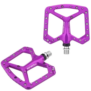 Wolf Tooth Ripsaw Platform Pedals Purple