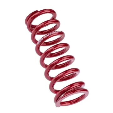 RockShox Deluxe shock absorber spring, steel, metric hub, 57.5–65 mm, electric red, stiffness 325 lb