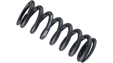 RockShox Deluxe shock absorber spring, steel, metric hub, 57.5–65 mm, black, stiffness 425 lb