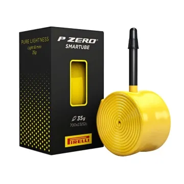 Pirelli P Zero SmarTUBE | Road TPU inner tube 28 inches 23-32 x 622 Sclaverand valve 42 mm