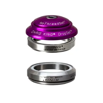 Chris King DropSet 6 Headset 1 1/8 inch 3D violet | purple IS41/28.6 - IS41/30 45x45
