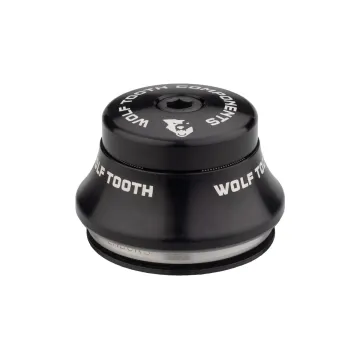 Wolf Tooth Premium Headset Upper Cup 1 1/8 inch | IS42 / 28.6 mm Height 15 mm Black