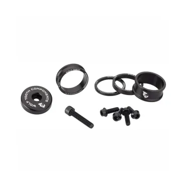 Wolf Tooth Bling Kit 1 1/8 inch | coloured tuning set, black