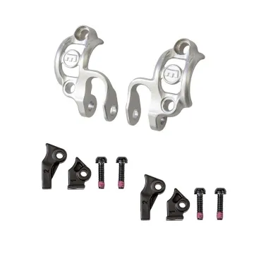 Magura Shiftmix 1+2 Set Handlebar Clamp | Shimano I Spec II + I Spec B Set Right + Left Silver