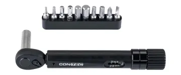 Contec TFM-Match 2–14 Nm torque wrench including 10 bits