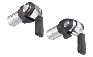 Shimano DURA-ACE SLBS-79 bar-end shifters, 10-speed + 3-speed