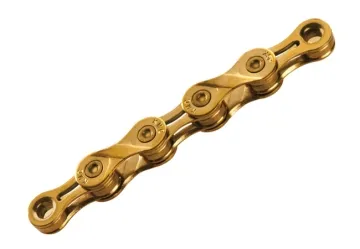 KMC X9 Ti-N Gold 9-speed chain, 114 links