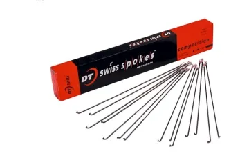 DT Swiss Competition spokes 2.0 x 1.8 mm, black, length 296 mm